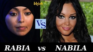 Nabila Vs Rabia, La Femme voilé Vs La Femme non voilé. Masha'Allah sans commentaires !