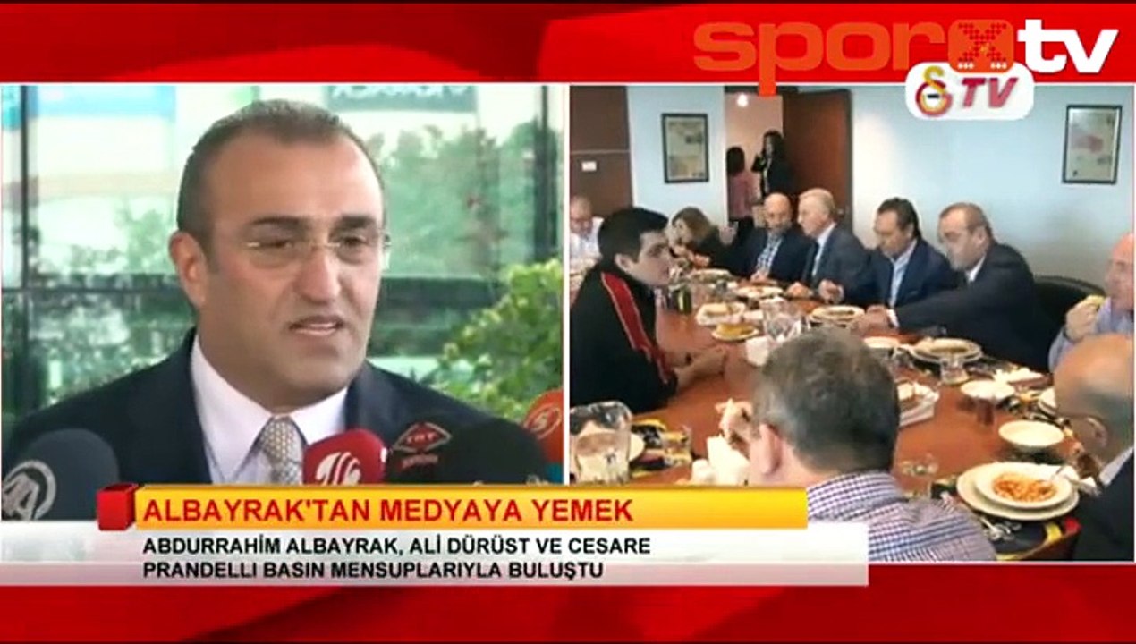 Abdurrahim Albayrak medya mensupları ile buluştu!...