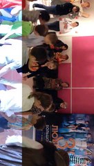 Russian kids dancing and playing