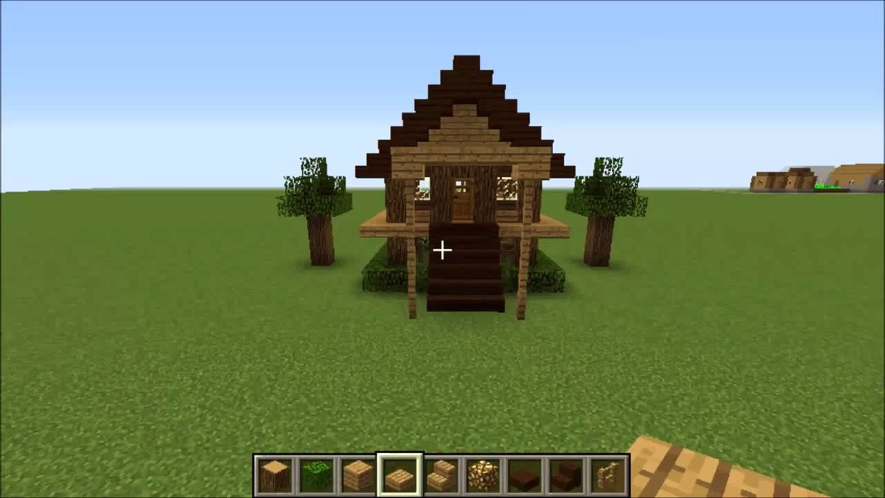 How To Build A Tree House In Minecraft