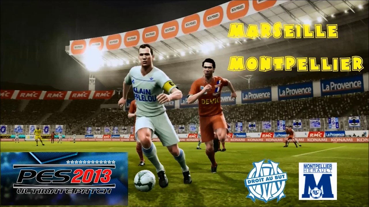 OM-Montpellier & Nantes-Monaco [ 88-89] PES 2013 Ultimate Patch