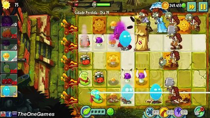 Plants vs  Zombies 2   Lost City Day 19   Cidade Perdida