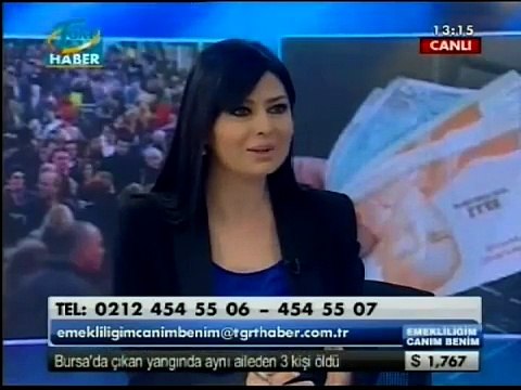 Emekliliğim Canım Benim TGRT Haber 16.02.2013 Konuk Ramazan Yıldız