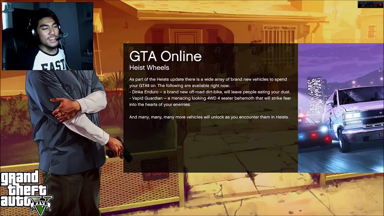 GTA 5 Online with RezZaDude - SURVIVE FROM POLICE !