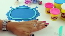 ♥ Littlest Pet Shop Play Doh Logo LPS Plasticine Creation for Children