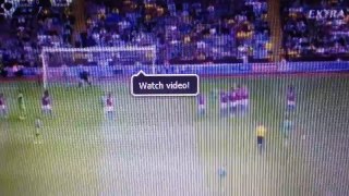 M'Vila Amazing Free Kick Goal - Aston Villa v Sunderland - 2015/16