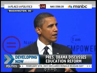 Obama Speech On Education To Urban League Part 1 of 5
