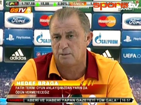 Fatih Terim: Hedef gruptan çıkmaktır