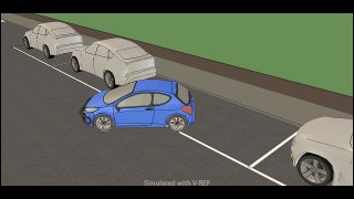Automated parking simulation 2 (Parallel Parking)