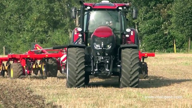 Optum CVX Case IH Tractors Video+GoPro trattori + Väderstad [HD]