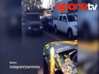 Sagna'nın "Dünya Kupası" tasarımlı Lambo'su göz kamaştırdı!