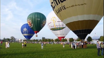 Heissluftballon Massenstart - Hot Air Balloon Mass Start - Flammende Sterne - Ostfildern 21.08.2011