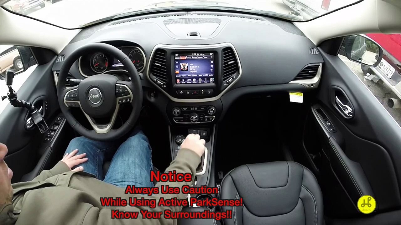 2015 Jeep Cherokee Active ParkSense Park Assist Demo | Automatic Parking Feature |17698