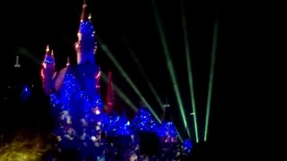Opening- firework show at Disneyland