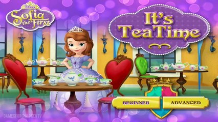 Sofia the First Full Game Episode of Its Tea Time   Complete Walkthrough   Cartoon for Kids Game by