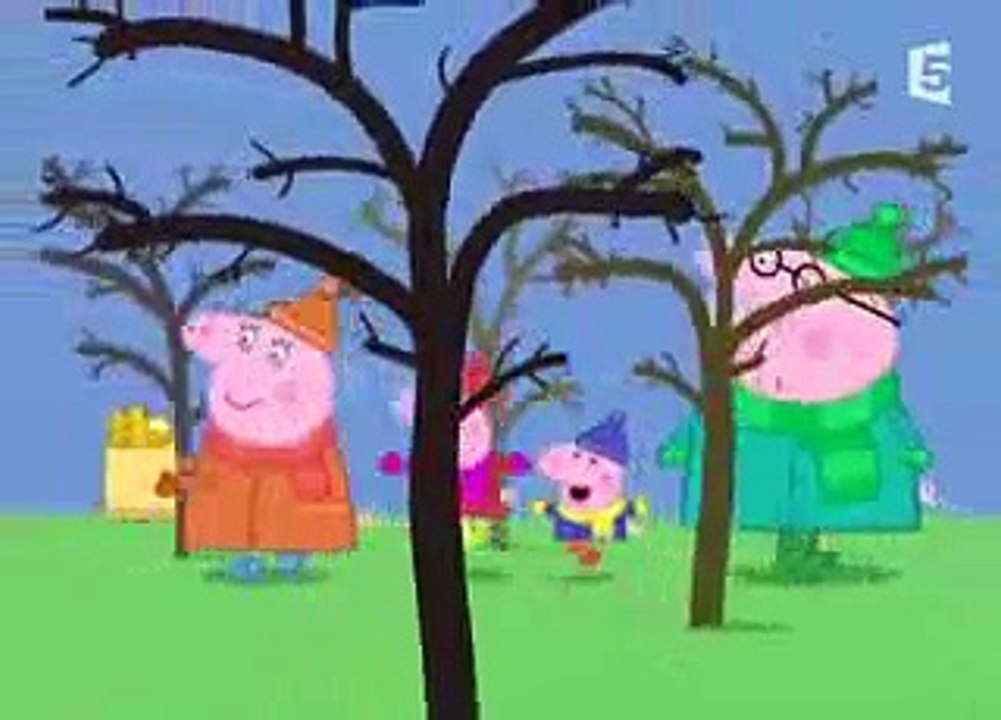 Peppa pig français Une froide journée d'hiver