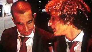 David Luiz e Ruben Amorim na gala dos 106 anos do Benfica