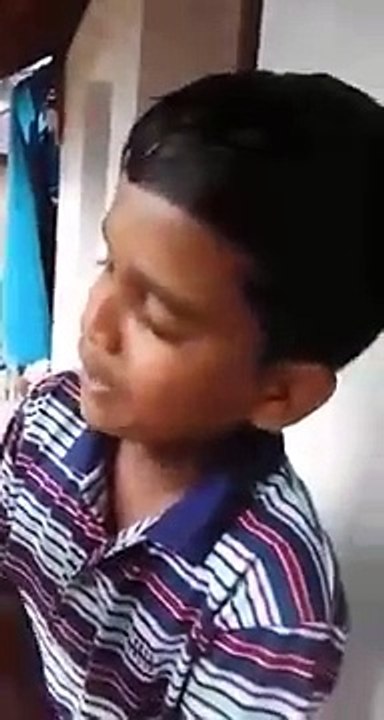 Tulu comedy Song  by a kid
