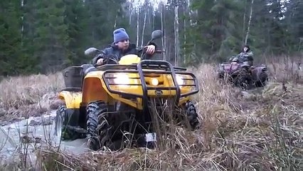 Russia Children ATV! Ozerna!