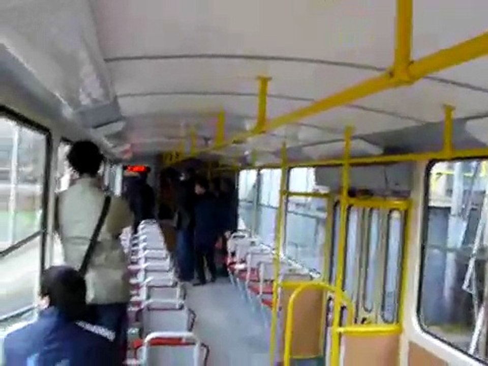 трамвайный вагон к-1 № 001 и его испытания в депо №1