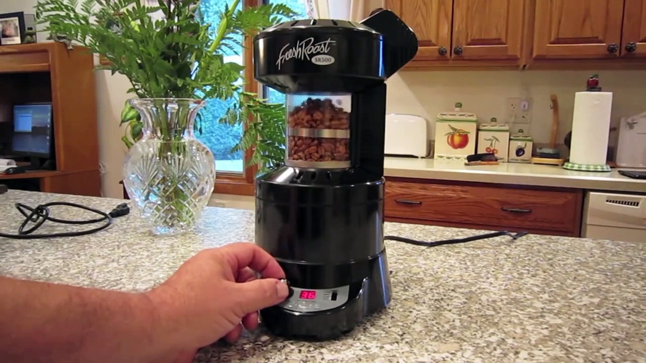 Roasting Coffee Beans with the Fresh Roast SR500