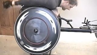 Wheelchair Racing Stroke Video with Slow Motion