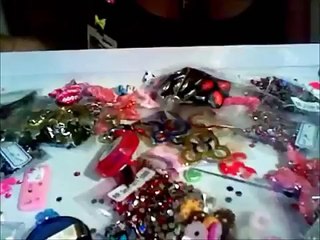 DIY Blinged out ID badge holder