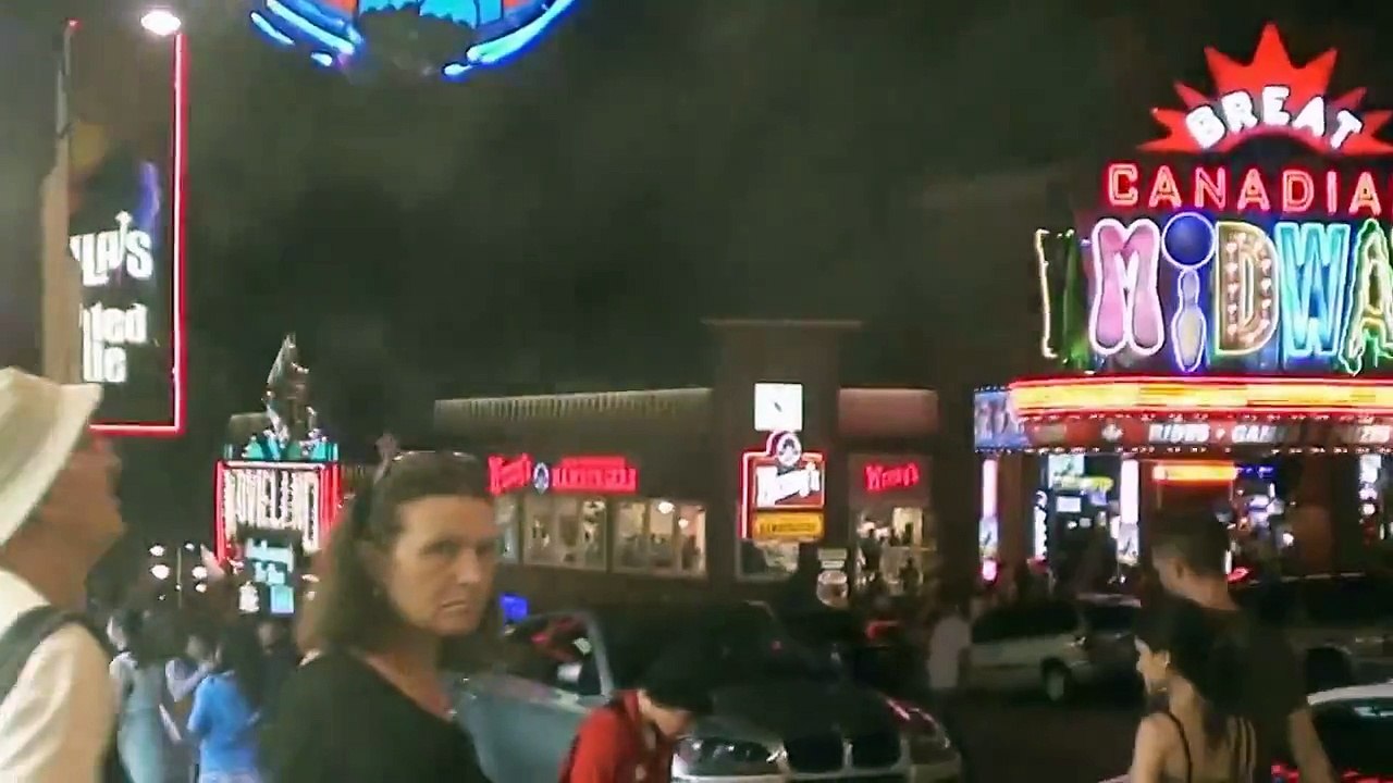 Downtown Niagara Falls ON, Canada