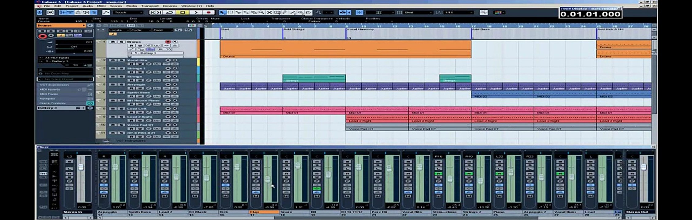 Snap - Rhythm Is A Dancer (Instrumental Cover)