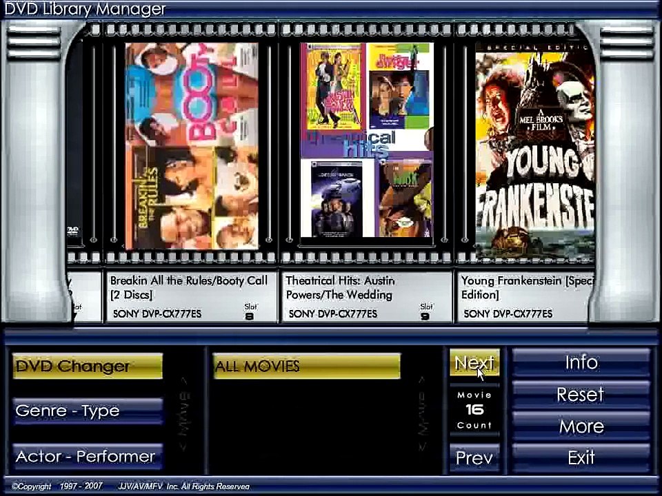 Sony DVP-CX777 / Pioneer DVD Changer Control by ACX