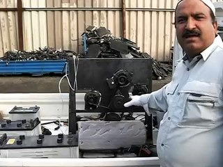 FREE ENERGY POWER GENERATOR  at home with used car alternators1