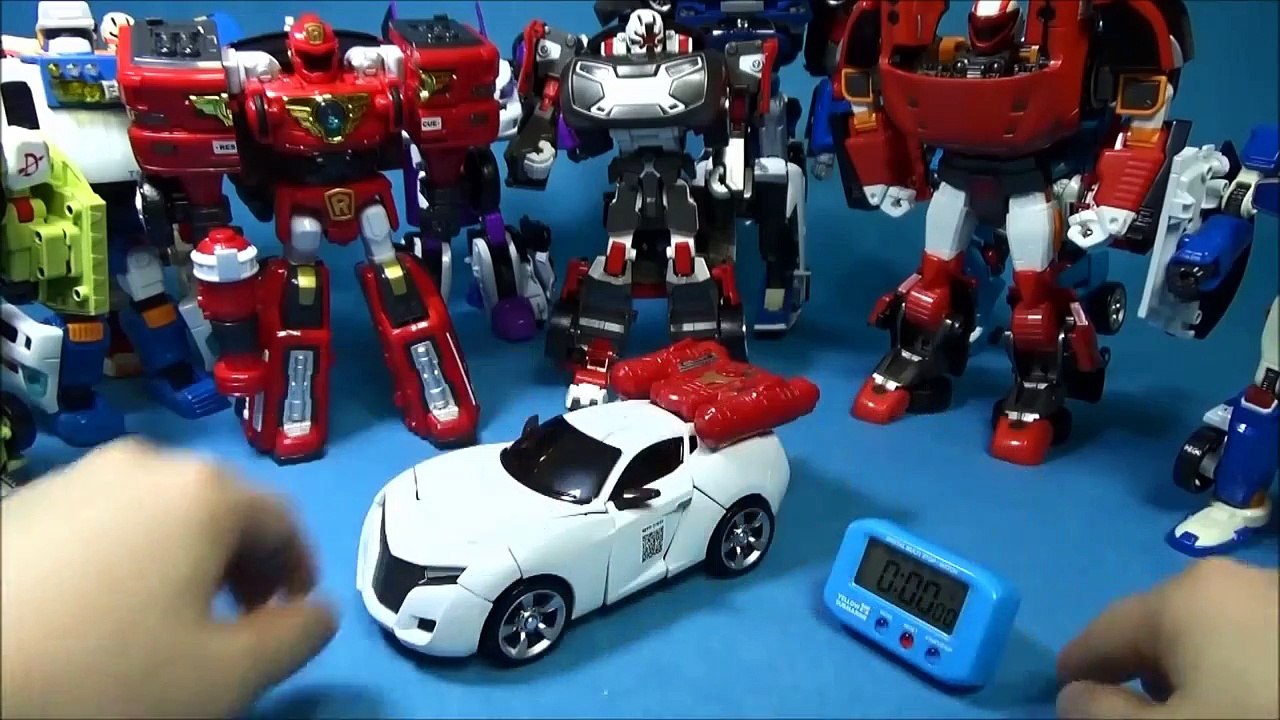 Ou robot évolution Y bouclier de la température pendant 1 minute dans la transformation de la transformation de la vidéo jouet Tobot Y Bouclier sur la transformation en 1 Min.