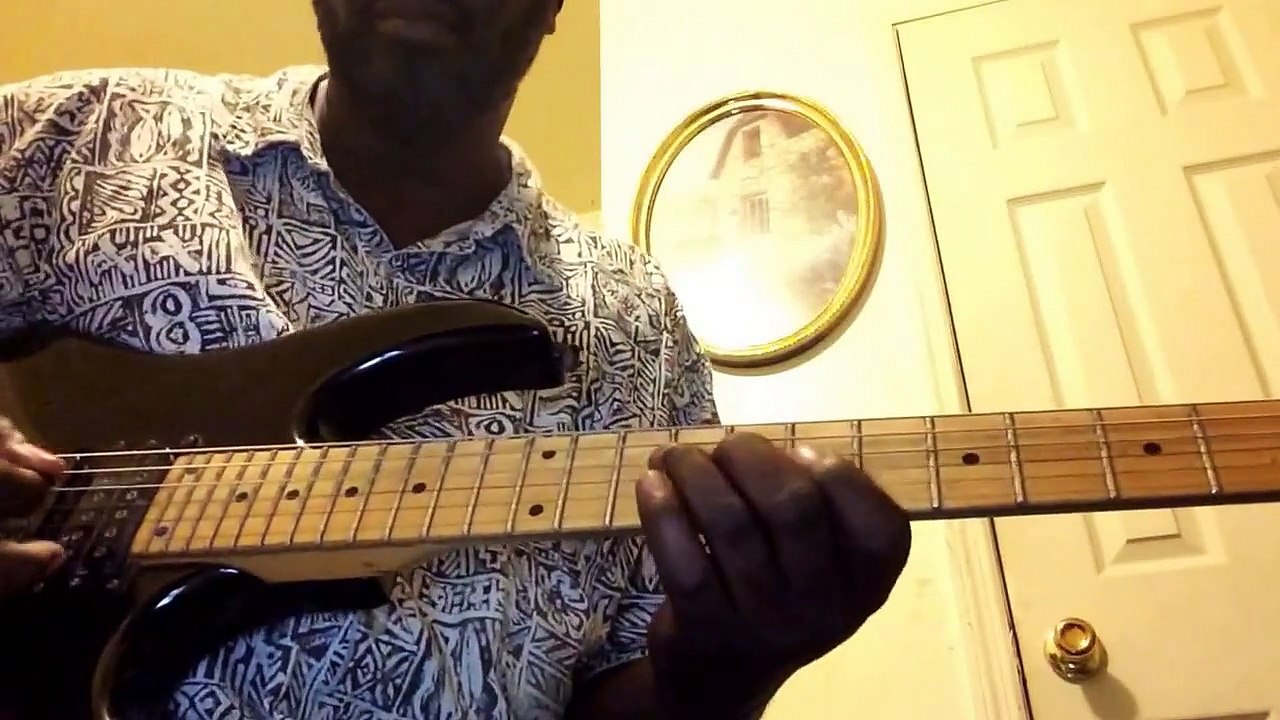 Quartet gospel guitar breakdown.
