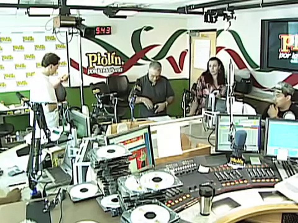 PIOLIN - Broma en la cabina de Piolin