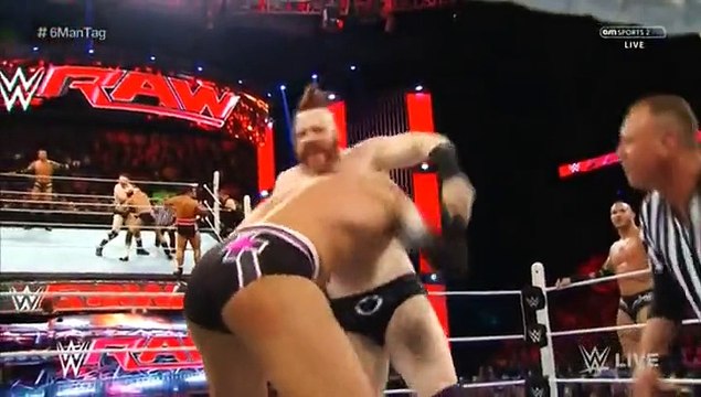 Cesaro and Randy Orton and John Cena vs Rusev and Kevin Owens ans Sheamus