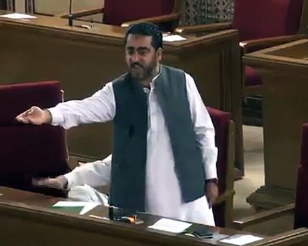 Mir Khalid Langove Minister Finance speech in Balochistan Assembly