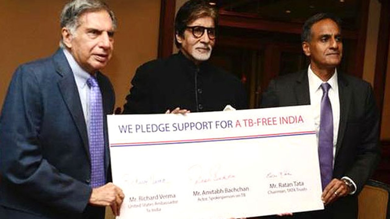 Amitabh Bachchan At "TB Harega, Desh Jeetega" Campaign Launch