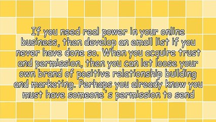 Crucial Foundations To Produce A Responsive Email List