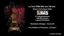 Feu d'Artifice 2009 - La Tour Eiffel fête ses 120 ans - 14/07/09 (Extrait 2)