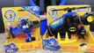 Batman Batcopter Hanging Robin Upside Down Two-Face Steals and Captured in His Airplane Toy Review