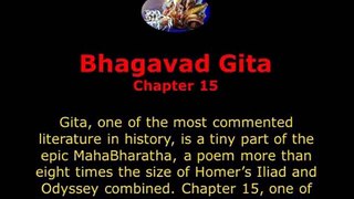 Gita Chapter 15 according to Mahatma Gandhi