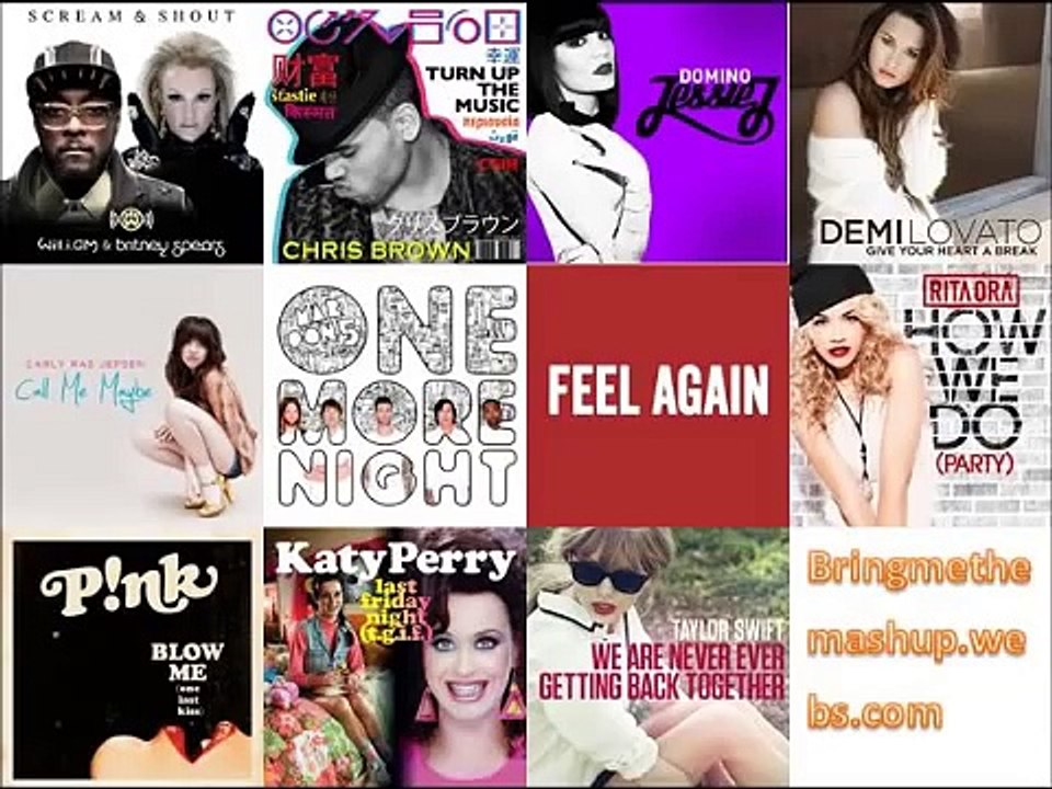 Scream and Shout Mega-Mashup/Remix (11 Songs!) (Will, Britney, Demi, P!nk, Maroon 5, Taylor & More!)