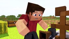 Тюнинг вагонетки Minecraft анимация