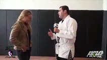 Broken Ribs By UFC Champ Ronda Rousey of Man Fighter JUDO