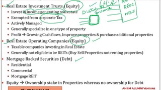 June 2015 CFA Level 2 Publicly traded real estate securities in Alternate Investments