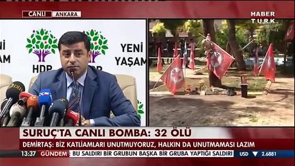 Selahattin Demirtaş & Figen Yüksekdağ | Basın Açıklaması | 21 Temmuz 2015