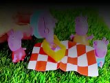 Peppa Pig Play Doh Picnic Adventure Car Play Dough Sandwich Lunch Mummy Pig DisneyCarToys Best HD