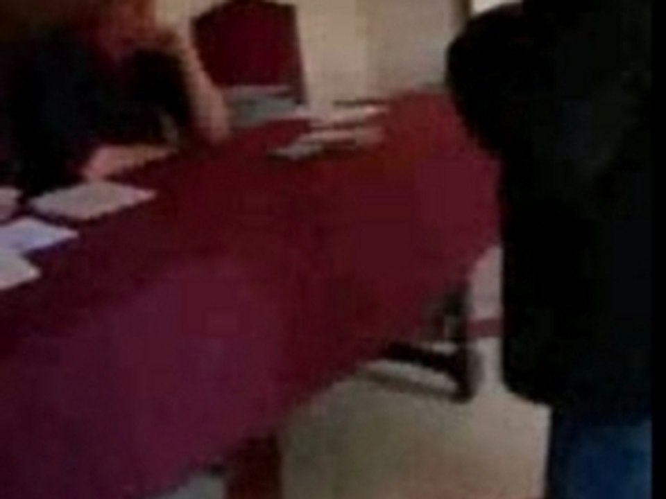 Le président va voter