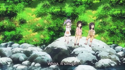 Non Non Biyori Repeat ~ chasing a large dragonfly