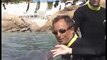 dolphin swim & kiss Discovery Cove in Orlando,Florida  2006